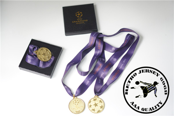 2011 champion league final match medal soccer fan souvenirs