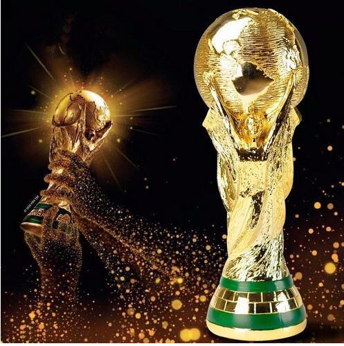 2018 Titan Cup Artware Model 21cm 27cm 36cm 44cm Russia World cup football trophy Fans Souvenir gift DHL Fast delivered