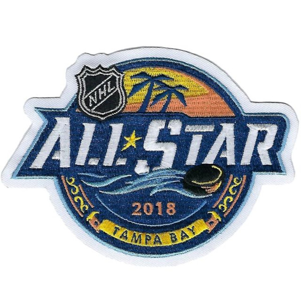 Iron on 2018 All Star Game Tampa Bay Lightning Embroidered Hockey Jersey Patch