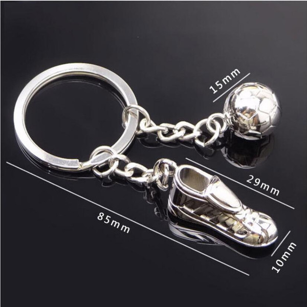 2018 Russia World Cup Hot Football Keychains Key ring Soccer Key Chains Metal Keyring Souvenirs Creative Gift