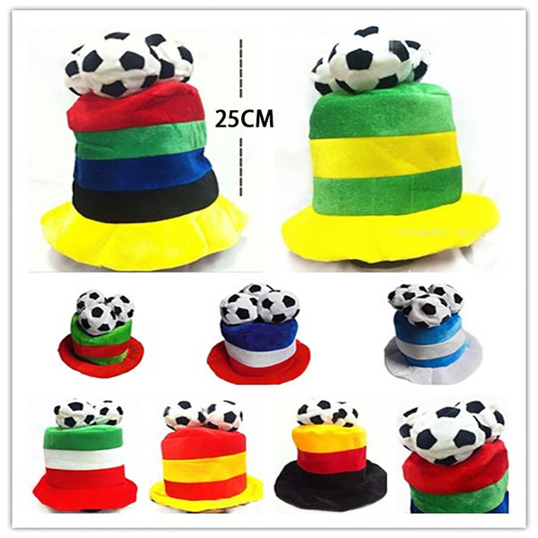 Russia World Cup 2018 Football Caps Hats Football Fans Headwear Cheerleading Team Props World Cup 2018 Headwear