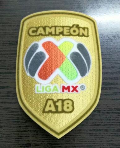 2018 Liga MX A18 Campeon Patch de Futbol Club America Champions Patch Badge Free shipping