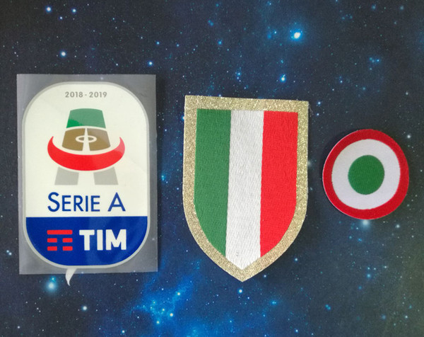 juventus patch Silicone Italia Calcio red coppa Italia Circle Scudetto Scudetto 18 19 Italy Cup Serie A patch