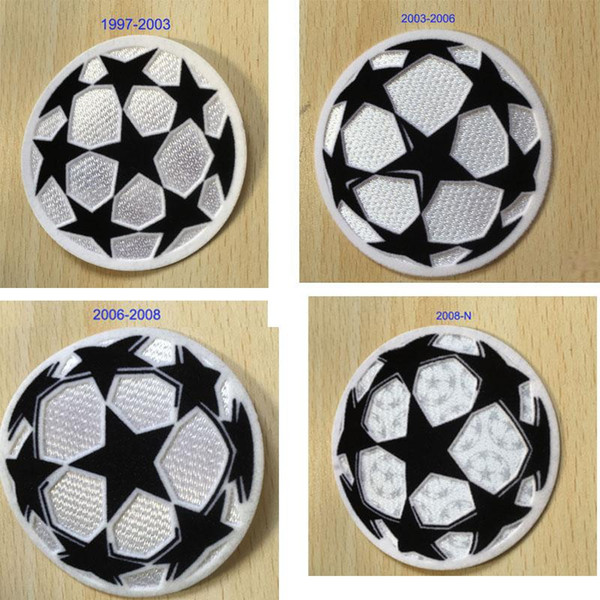 1997-2018 Champion League Patch Starball Badge Ucl Starball Sleeve Heat Transfer Patch Free Shipping