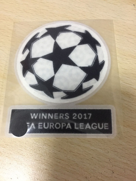 Lextra 2017 Winner Europe League Patch Heat Transfer Soccer Patch Badge