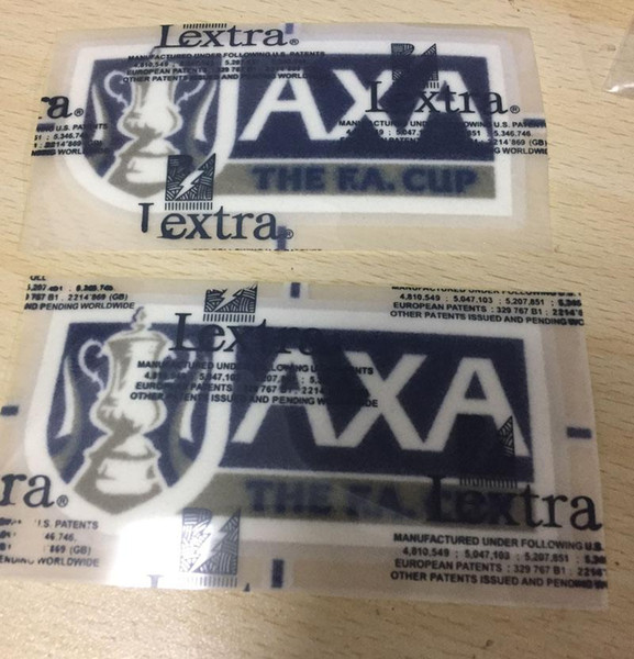 Lextra FA Cup AXA Patch 1999 - 2002 Sleeve Soccer Patch Heat Transfer Soccer Patch Badge