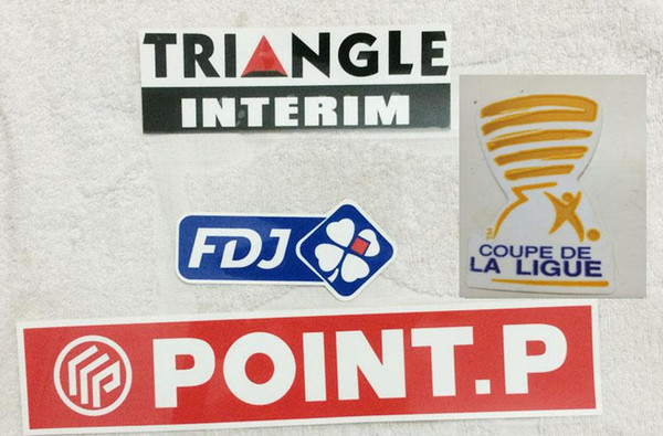 2016 Ligue 1 French League CUp Patch And All sponsor Soccer Badge