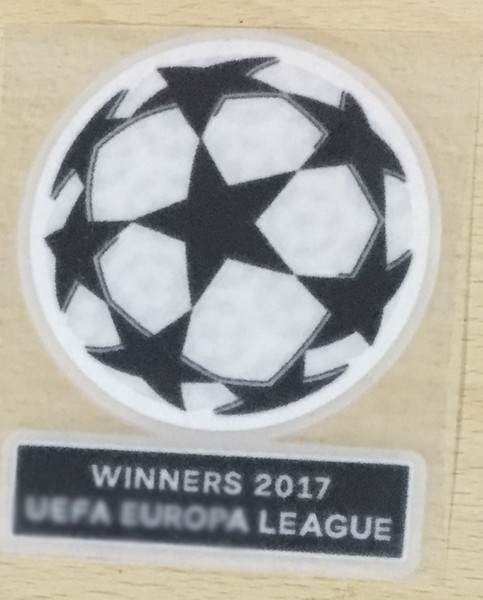 Lextra 2017 Winner Europe League Patch Heat Transfer Soccer Patch Badge