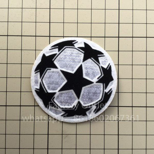 champions league ball patch football Print patches badges,Soccer Hot stamping Patch Badges