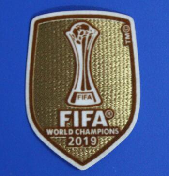 2019 Club World Cup Football patch Real Madrid shirt patch champion patch badges Soccer Hot stamping