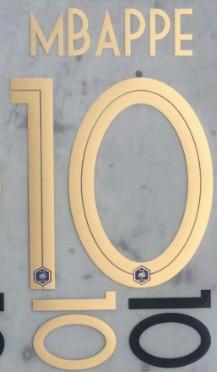 2019/20 France Mbappe name sets Griezmann Pogba Kante France home name printing 2019 Mbappe name and number 2020 free shipping