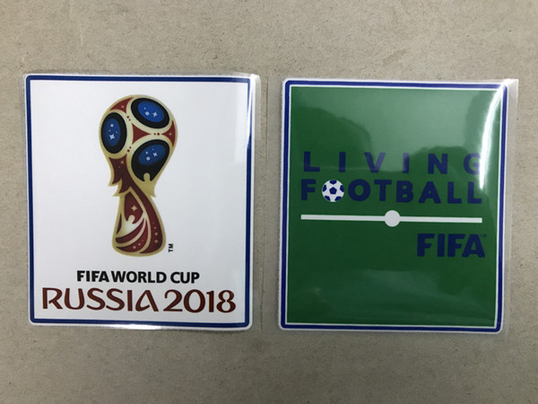 Top quality Patch 2018 world cup Patch Soccer Patch Soccer Badges Cashmere material velvet