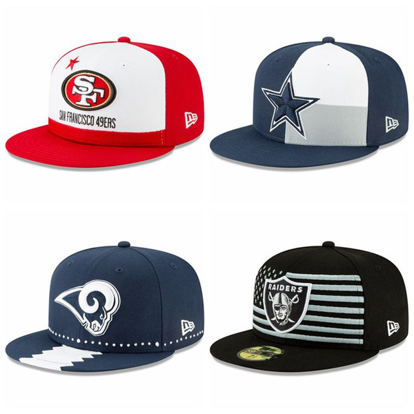 Cheap Free shipping Team 49ers hat and Los angeles rams Men and womenTop Designer Sun Hat Hip-Hop Cap Outdoor Lovers fitted hats