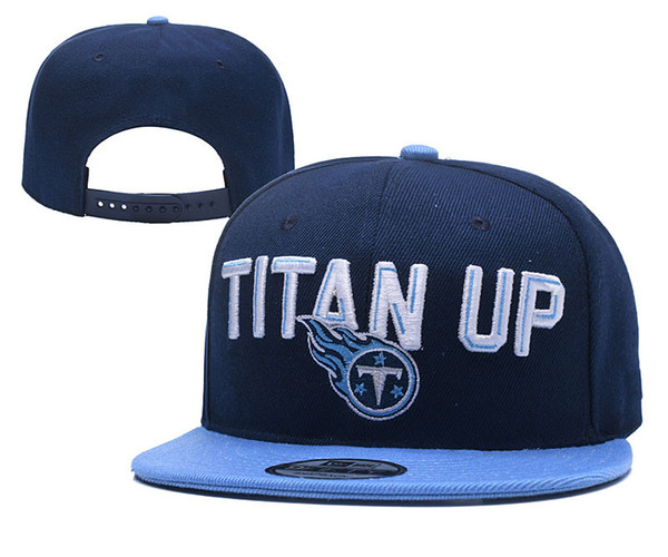 New style Tennessee Adjustable Hats Titans Embroidery Team Logo Snapback All Team Wholeasle Knit Beanies Caps One Size