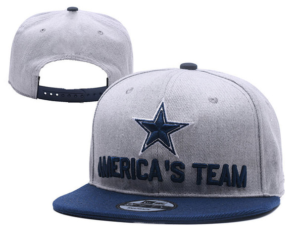 Dallas Adjustable Hats Cowboys Embroidery Team Logo Snapback All Team Wholeasle Knit Beanies Caps One Size