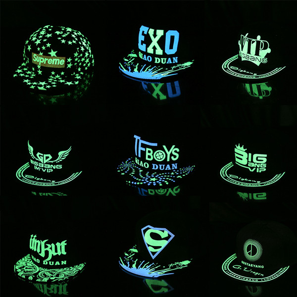 NEW style! Luminous Hip-hop hat sport cap boy girl sports cap outdoor Baseball cap basketball football hat free shipping cover cap evening