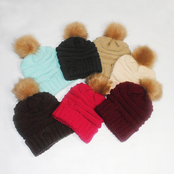 17 Colors Christmas Gift Beanies Cap Caps Girls Girls Winter Warm Hat Women Woolen Knitted Hats Adult Casual Ski Headgear