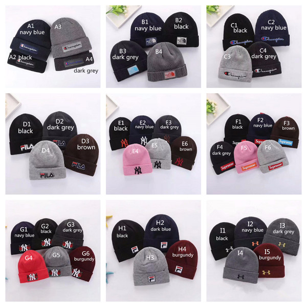 Christmas Gift Headgear Unisex Caps Knitted Hats Fashion Boys & Girls Autumn Winter Warm Casual Sport Hat Running Ski Cap Beanies