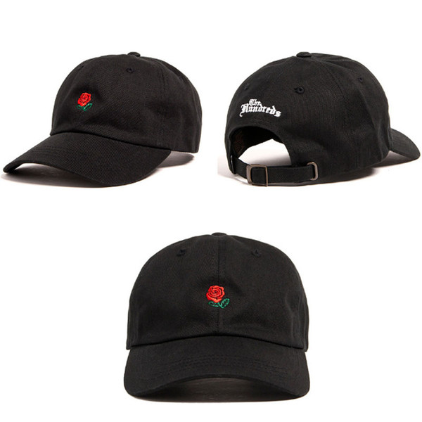 The Hundreds Rose Snapback Caps Snapbacks Cap Adjustable Golf Baseball Hats Men Women Casquette Hats DHL