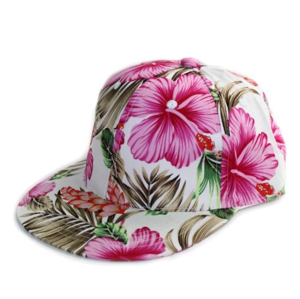 Print Flowers Baseball Caps Hats For Men Women Snapback Caps Hip Hop Hat Hot Selling Hats Drop Shipping