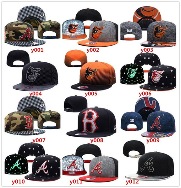 Wholesale all teams baseball caps Embroidery hats Snapback Caps adjustable hats for men bones snapbacks