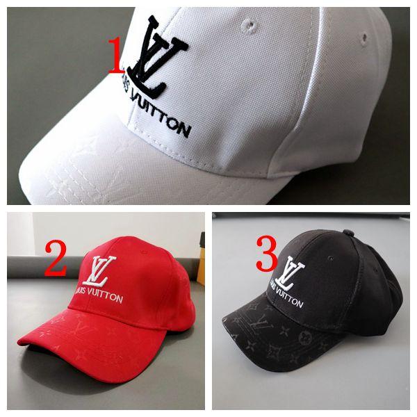 New Fashion Luxury cap brand designer hat V embroidery letter fashion sunhat letter hat European American causal Golf cap Headwear 051