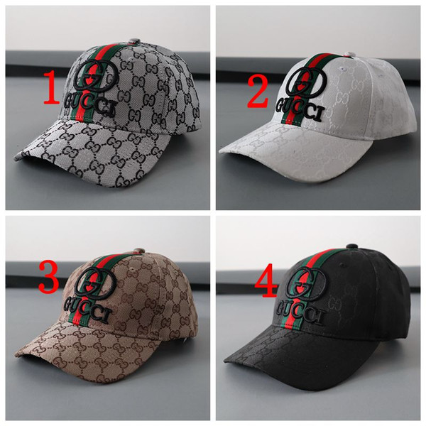 New Fashion Luxury cap brand designer hat embroidery letter G fashion sunhat letter hat European American causal Golf cap Headwear 036