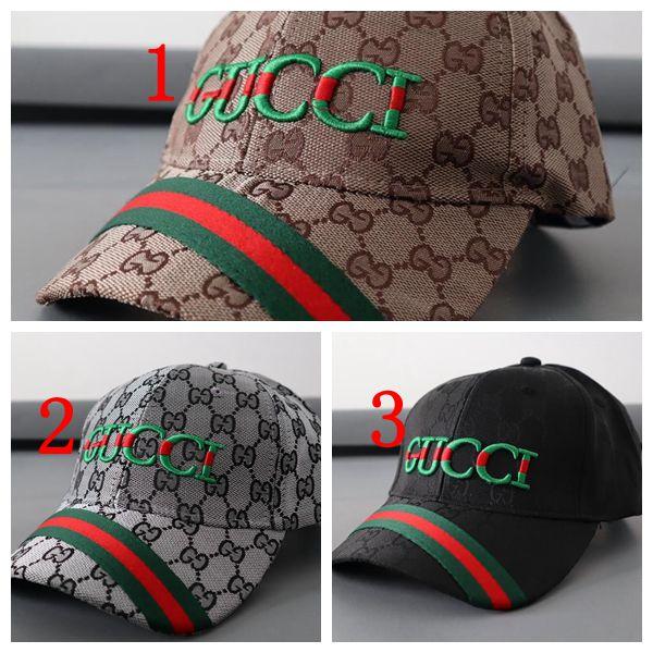 New Fashion Luxury cap brand designer hat embroidery letter G fashion sunhat letter hat European American causal Golf cap Headwear 038