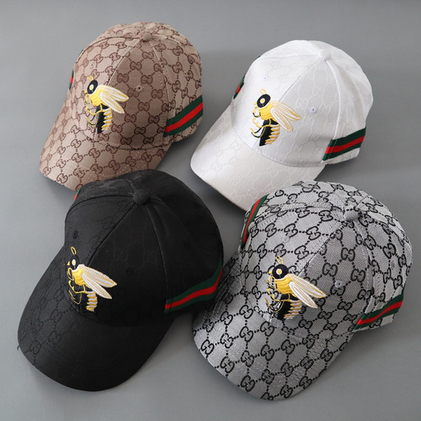 New Fashion Luxury cap brand designer hat embroidery Bee G fashion sunhat letter hat European American causal Golf cap Headwear 035