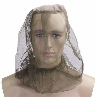 Midge Mosquito Insect Net Bug Mesh Head Hat Net Face Protector Travel Camping