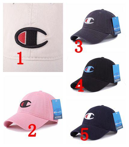 New Arrival Champion Baseball Cap Pop Designer Fashion Casual Ball Hat for Men Women Child Top Quality Cotton Strapback Hat Brand Cap 02