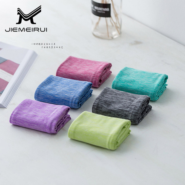 Solid Sports Towel 6 Colors Superfine Fiber Cool Down Ice Towel Summer Top Quality Soft Absorbent Cans Packs Square Scarf