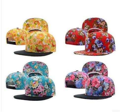 NEW Hundreds floral Snapback Caps Men Basketball Hip Pop Baseball Cap Adjustable Flower Snapback hats hat