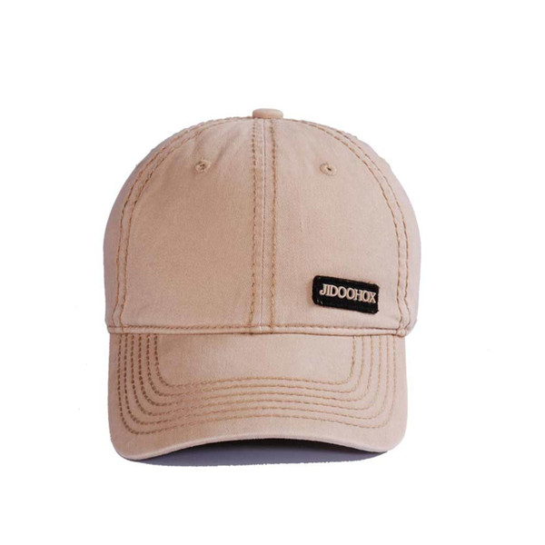 Sale of summer Khaki sunscreen baseball cap, men's riding cap, running duck tongue cap and women's sunshade cap at a loss on special