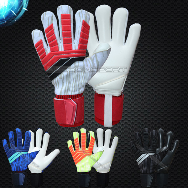 Jusdon Predator Allround Latex Soccer Professional Goalkeeper Gloves Goalie without fingersave FootballBola De Futebol Gloves Luva De Goleir