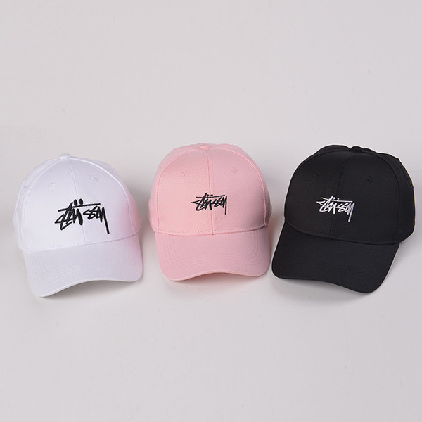 2017 wish bursts of wild letters on the street baseball cap golf hat Hip-Hop Curve Couple Sun Hat