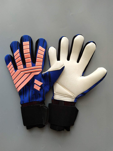 New MODELS Predator Latex football goalkeeper glove Professional soccer training goalie gloves wholesale supplier