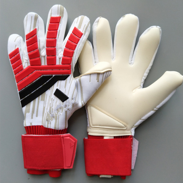 Predator AD Latex Soccer Professional Goalkeeper Gloves Goalie without fingersave equipment