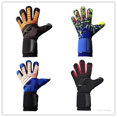 2019 Newest Predators models goalkeeper gloves AD brand goalie football soccer luvas wholesale drop shipping supplier price