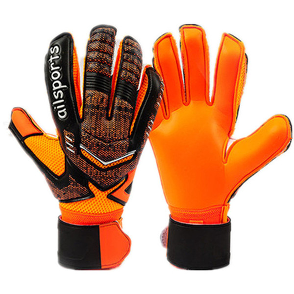 2019 Brand Nk Kids Men Goalie Gloves Professional Goalkeeper Glove Anti-slip Gloves-latex plam Sports Football goalkeeper Gloves