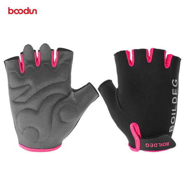 BOODUN Summer Cycling Gloves Half Finger Crossfit Gym Fitness Gloves Sports Mtb Mountain Bicycle Bike Gloves for Men and Women