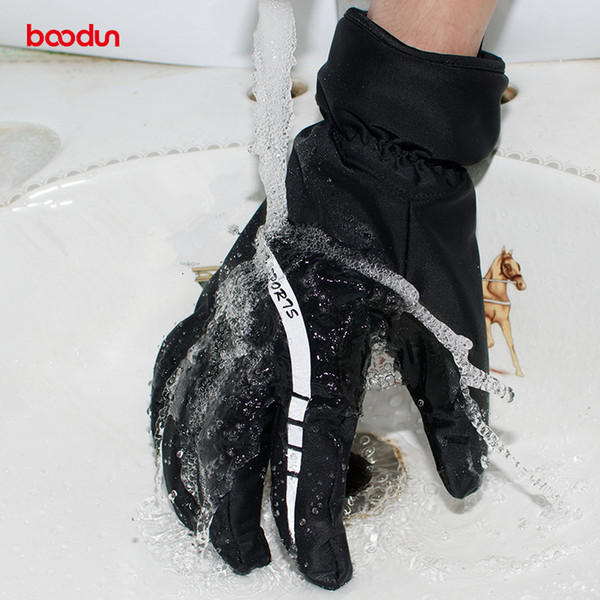 Brand Men's Designer Skiing Gloves Winter Thermal Fleece Waterproof Snowboard Gloves Cycling Motorcycle Keep Warm Gloves