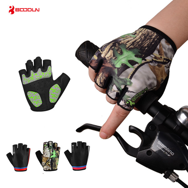 Brand Cycling Gloves Half Finger Men Women Bike Bicycle Gloves MTB Road Riding Mountain Running Sports Non-slip Glove Guantes de porter