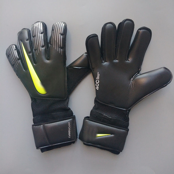 2019 Newest VG3 NK Logo Goalkeeper Gloves without fingersave Top Latex Soccer Football Gloves-latex Plam Goal Keeper Gloves Bola De Futebol