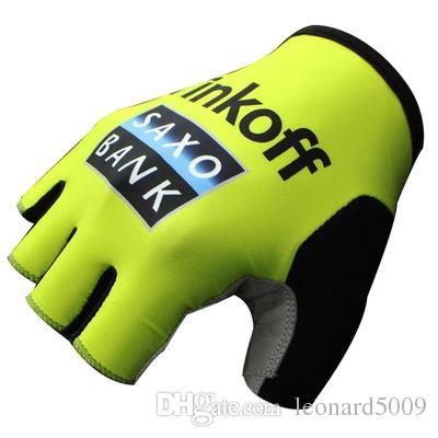 Tinkoff Quick Step Aipecin Lotto IAM Sky Movistar Cycling Gloves Anti-slip Breathable Mountain Road Bike Golves Half Finger Bicycle Glove