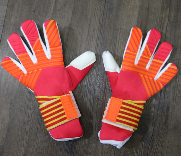 AD Luhuang 2018 men Soccer GoalKeeper Gloves finger latex Volleyball Sports Gloves SIZE 8# 9#10#