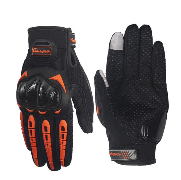 New 3 color Professional brand knight Motorcycle outdoor gloves, touch screen anti-skid, anti-collision gloves, racing bike gloves