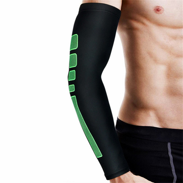 Black Cycling Running Volleyball Basketball Arm Warmers Arm Sleeve Sun Protection Protective Cover Oversleeve