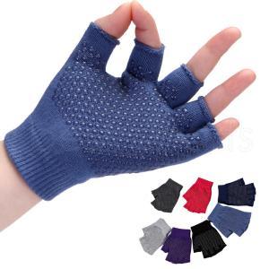 Women's Mittens Knitted Glove Thermal Warm Thicken Fitness Yoga Outdoor Exercise Half Finger Fitness Riding Non-slip Gloves LJJR168