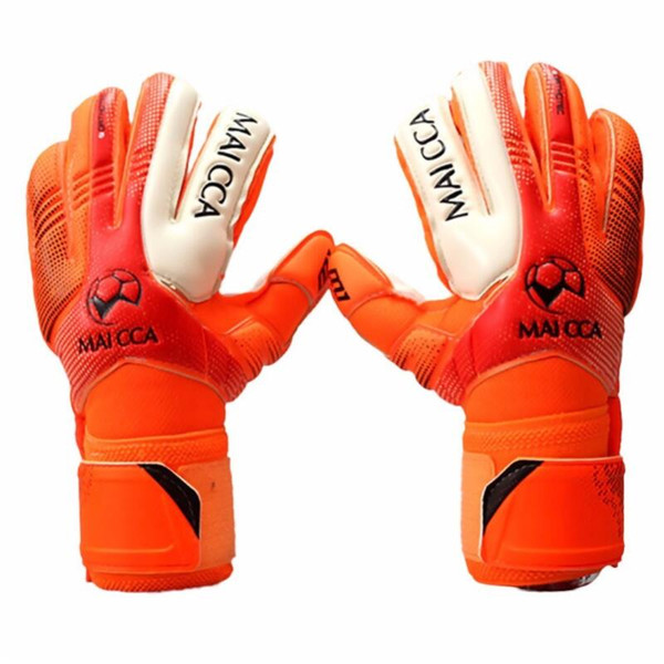 Professional Soccer Goalkeeper Glvoes Latex Finger Protection Fingerstall School Children kids Football Goalie Gloves Free Shipping